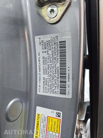 2018 Honda Accord Sedan EX-L 1.5T - miniatura 2