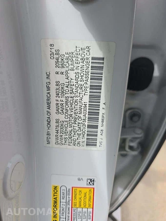 2018 Honda Accord Sedan EX-L 2.0T - miniatura 5