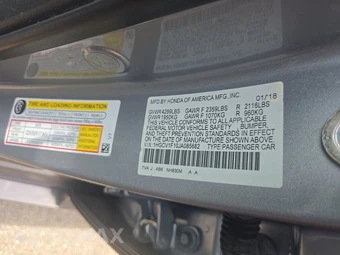 2018 Honda Accord Sedan LX 1.5T - miniatura 15