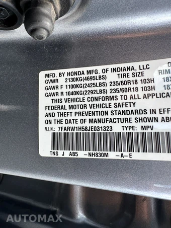 2018 Honda CR-V EX - miniatura 27