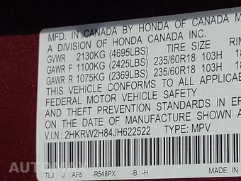 2018 Honda CR-V EX-L - miniatura 14