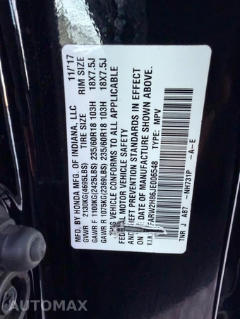 2018 Honda CR-V EX-L w/Navigation - miniatura 54