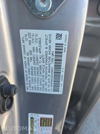 2018 Honda CR-V LX - miniatura 5