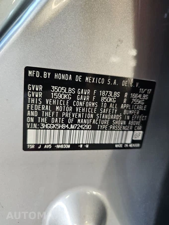 2018 Honda Fit EX – miniatura 14