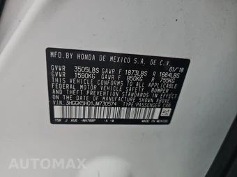 2018 Honda Fit EX-L w/Navigation - miniatura 14