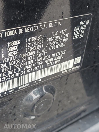 2018 Honda HR-V LX - miniatura 14