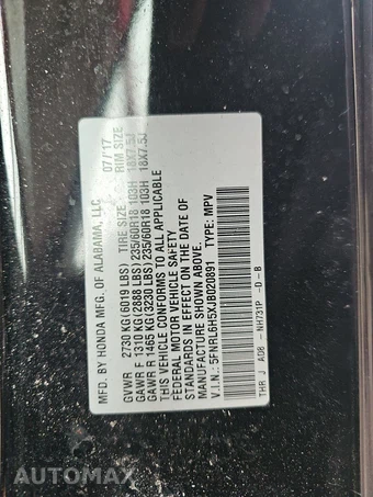 2018 Honda Odyssey EX 118.1" WB - miniatura 15