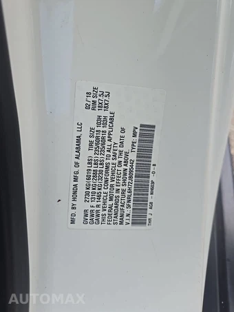2018 Honda Odyssey EX-L 118.1" WB - miniatura 15