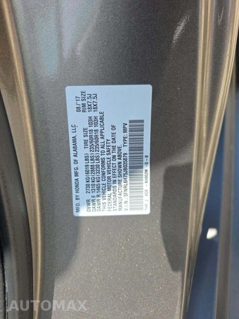 2018 Honda Odyssey EX-L 118.1" WB - miniatura 5
