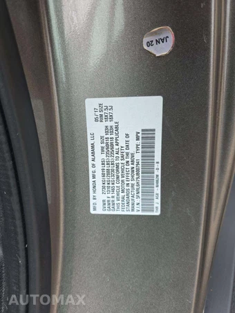 2018 Honda Odyssey EX-L 118.1" WB - miniatura 5