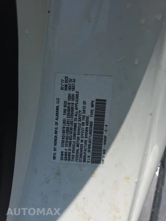 2018 Honda Odyssey EX-L w/Navigation 118.1" WB - miniatura 15