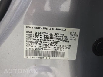 2018 Honda Pilot EX-L – miniatura 15