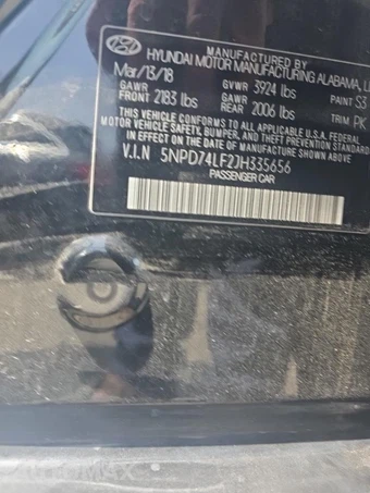 2018 Hyundai Elantra SE Sedan – miniatura 17