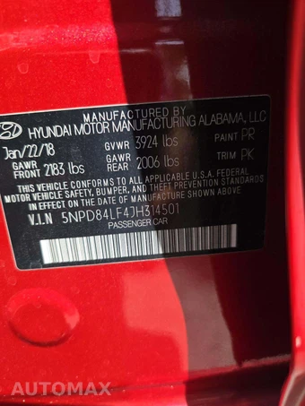 2018 Hyundai Elantra SEL Sedan – miniatura 2