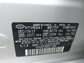 2018 Hyundai Ioniq Hybrid SEL – miniatura 17