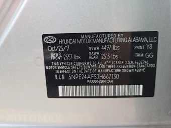 2018 Hyundai Sonata SE – miniatura 14