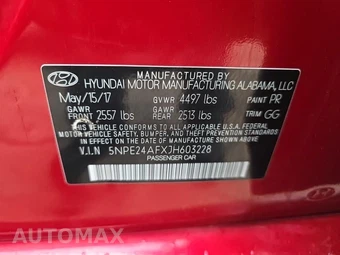 2018 Hyundai Sonata SE – miniatura 17