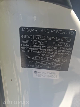 2018 Jaguar F-TYPE 296 HP Coupe – miniatura 14