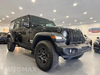 2018 Jeep Wrangler Unlimited Sport - car from the USA, Manheim Buy-Now listing at AUTOMAX