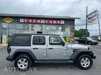 2018 Jeep Wrangler Unlimited Sport S - car from the USA, Manheim Buy-Now listing at AUTOMAX