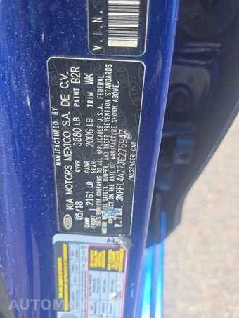 2018 Kia Forte S Sedan – miniatura 2