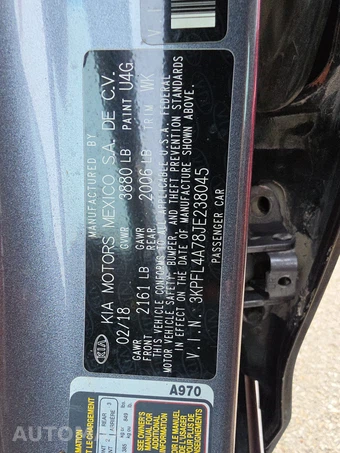 2018 Kia Forte S Sedan – miniatura 14
