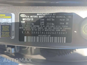 2018 Kia Optima LX – miniatura 2