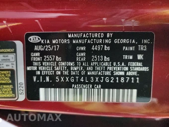 2018 Kia Optima S – miniatura 14