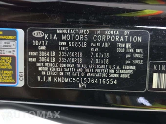 2018 Kia Sedona SX 120.5" WB - miniatura 5