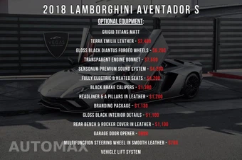 2018 Lamborghini Aventador S Coupe - miniatura 5