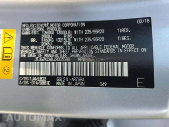 2018 Lexus RX 350L – miniatura 5