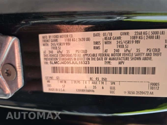 2018 Lincoln MKC Black Label – miniatura 2