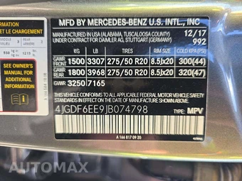 2018 Mercedes-Benz GLS 450 4MATIC – miniatura 5