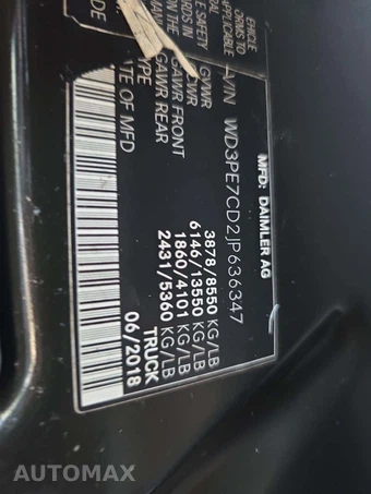 2018 Mercedes-Benz Sprinter 2500 Cargo Van Standard Roof 144.3" WB - miniatura 5