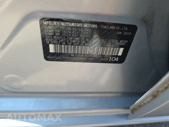 2018 Mitsubishi Mirage G4 ES – miniatura 14
