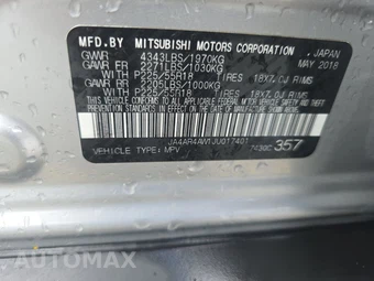 2018 Mitsubishi Outlander Sport SEL – miniatura 14