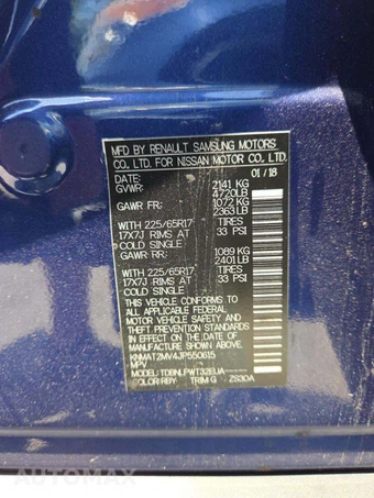2018 Nissan Rogue S – miniatura 5