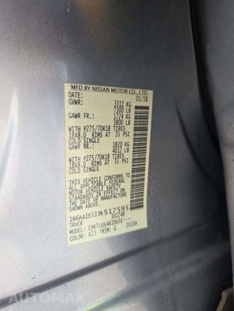 2018 Nissan TITAN PRO-4X Crew Cab Short Bed – miniatura 2