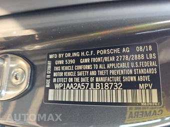 2018 Porsche Macan - miniatura 14