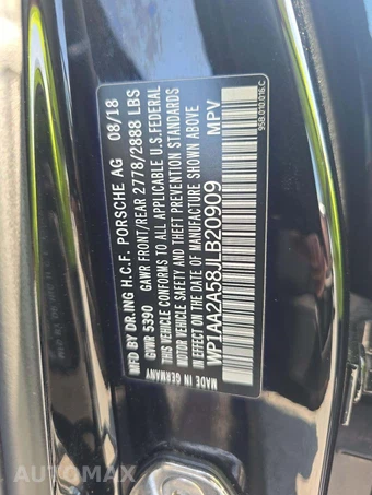 2018 Porsche Macan – miniatura 2