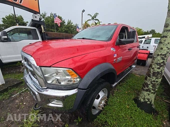 2018 Ram 5500 Cab Chassis Tradesman Crew Cab DRW