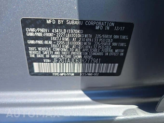 2018 Subaru Crosstrek 2.0i Limited - miniatura 5