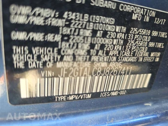 2018 Subaru Crosstrek 2.0i Limited - miniatura 14