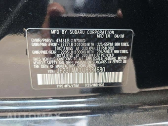 2018 Subaru Crosstrek 2.0i Limited - miniatura 2