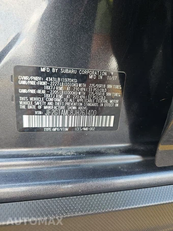 2018 Subaru Crosstrek 2.0i Limited - miniatura 14