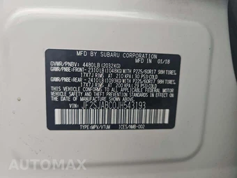 2018 Subaru Forester 2.5i - miniatura 2
