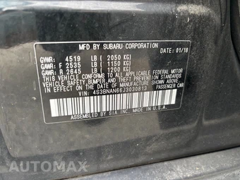 2018 Subaru Legacy 2.5i Limited - miniatura 10