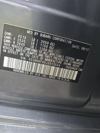 2018 Subaru Legacy 2.5i Premium – miniatura 17