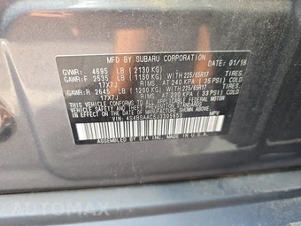 2018 Subaru Outback 2.5i – miniatura 14