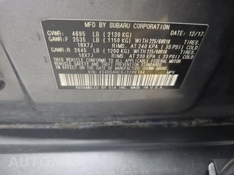 2018 Subaru Outback 2.5i Limited – miniatura 14